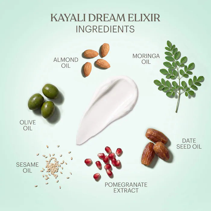KAYALI 
Yum Pistachio Gelato | 33 Silk Soufflé Body Cream with Hyaluronic Acid + KAYALI Dream Elixir 💚