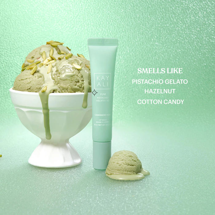 KAYALI 
Yum Cashmere Kiss Hydrating Lip Balm💚