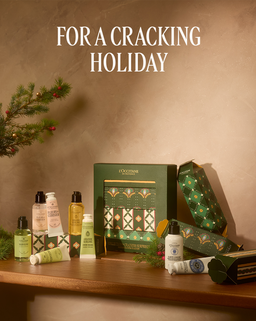 L’Occitane  
FESTIVE CRACKERS COLLECTION  💛✔️