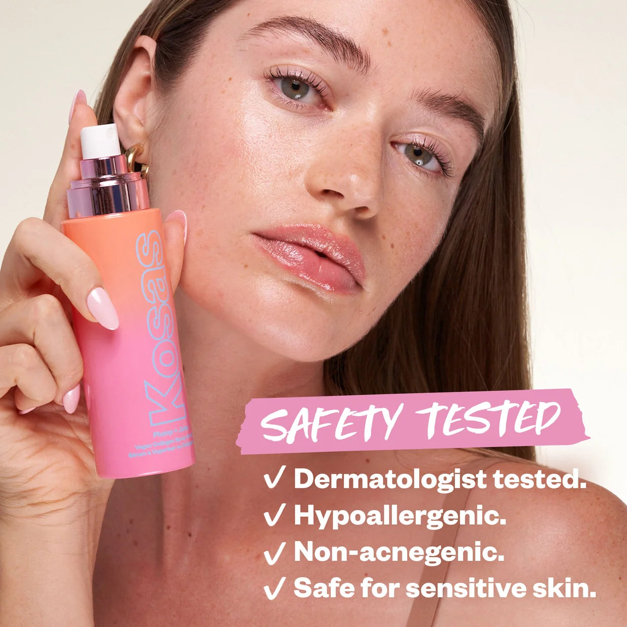 Kosas
Plump + Juicy Vegan Collagen Spray-On Serum 🩷