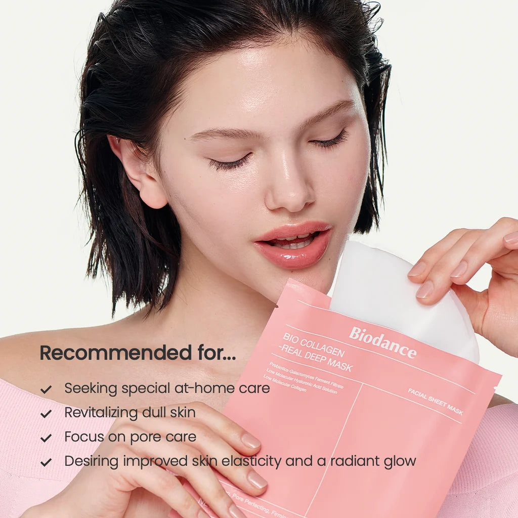 Biodance     
Bio Collagen-Real Deep Mask 🤎