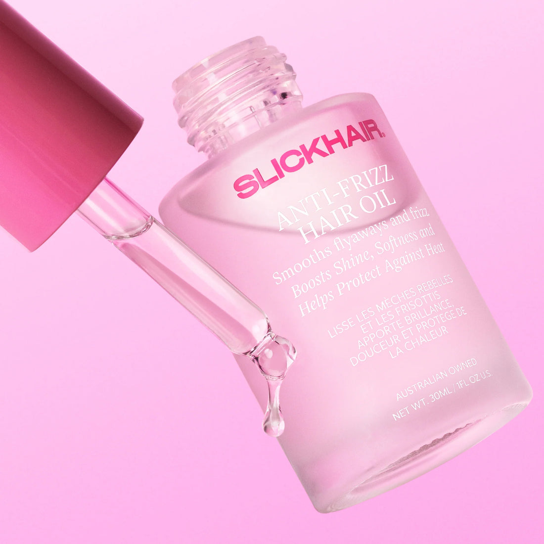 Slickhair    
Anti-Frizz Hair Oil 🩷