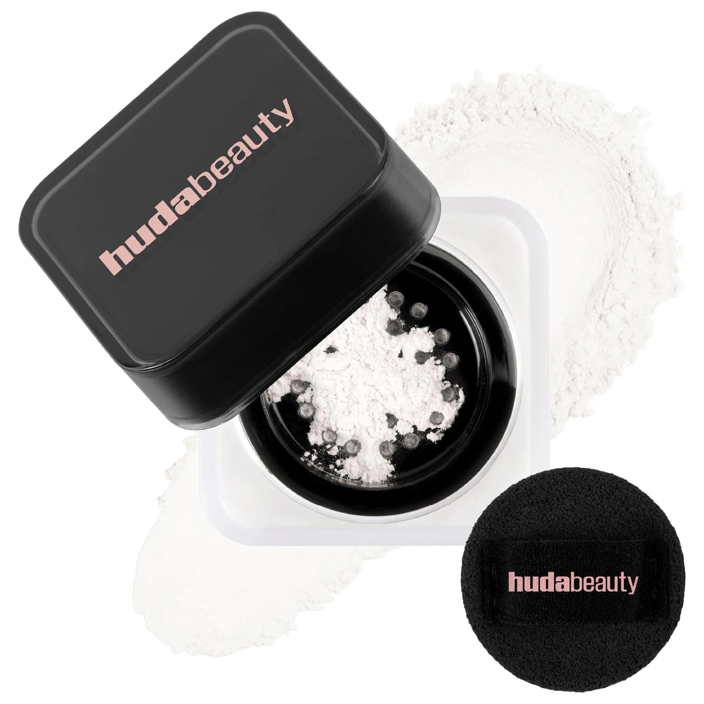 HUDA BEAUTY   
Mini Easy Bake Loose Baking & Setting Powder - Sugar Cookie 🤍✔️