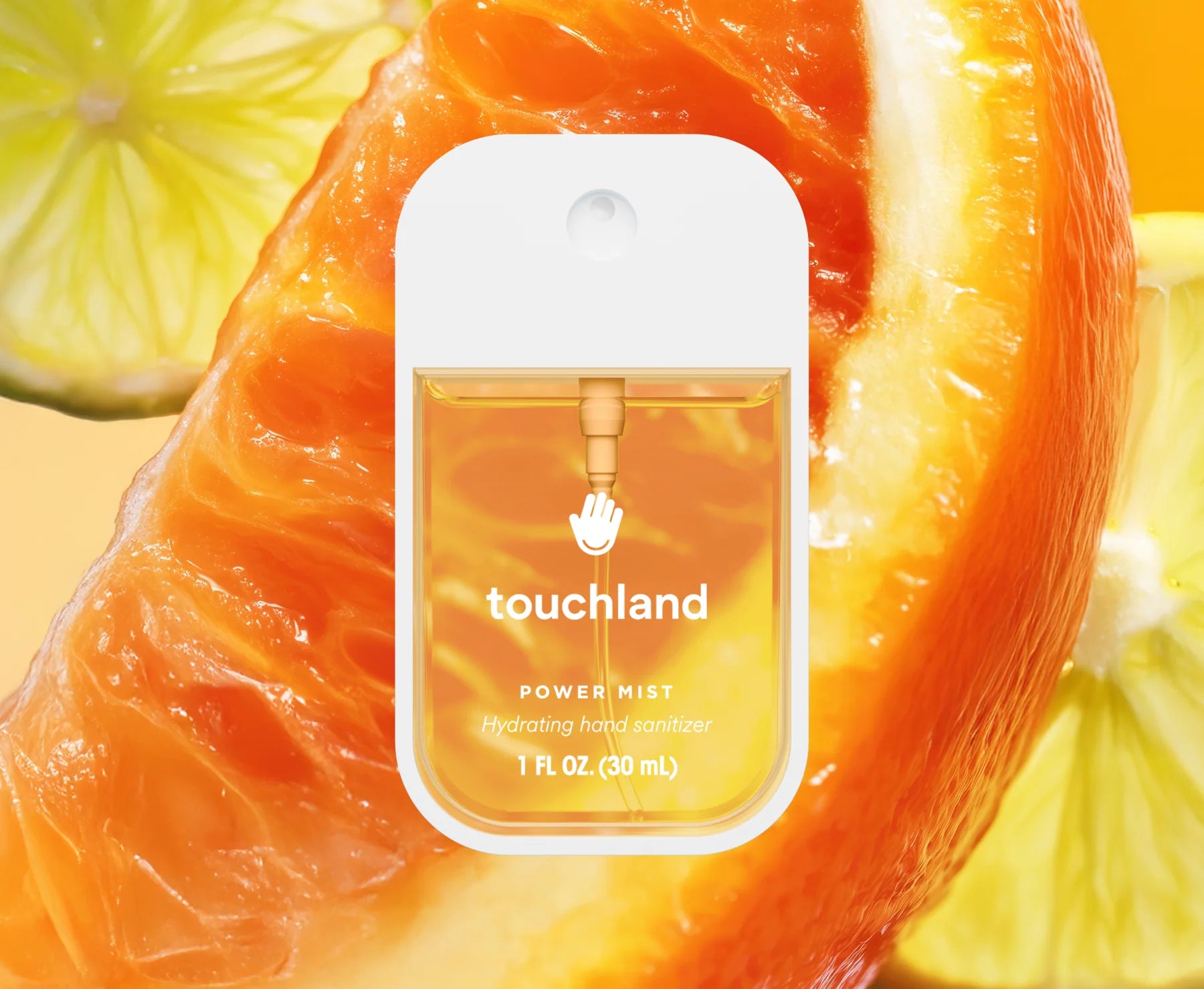 Touchland 
Power Mist Hydrating Hand Sanitizer - Citrus Grove❤️
