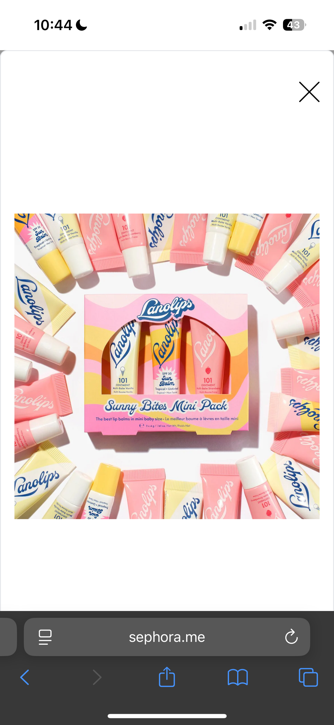 Lanolips 
Sunny Bites Mini Pack