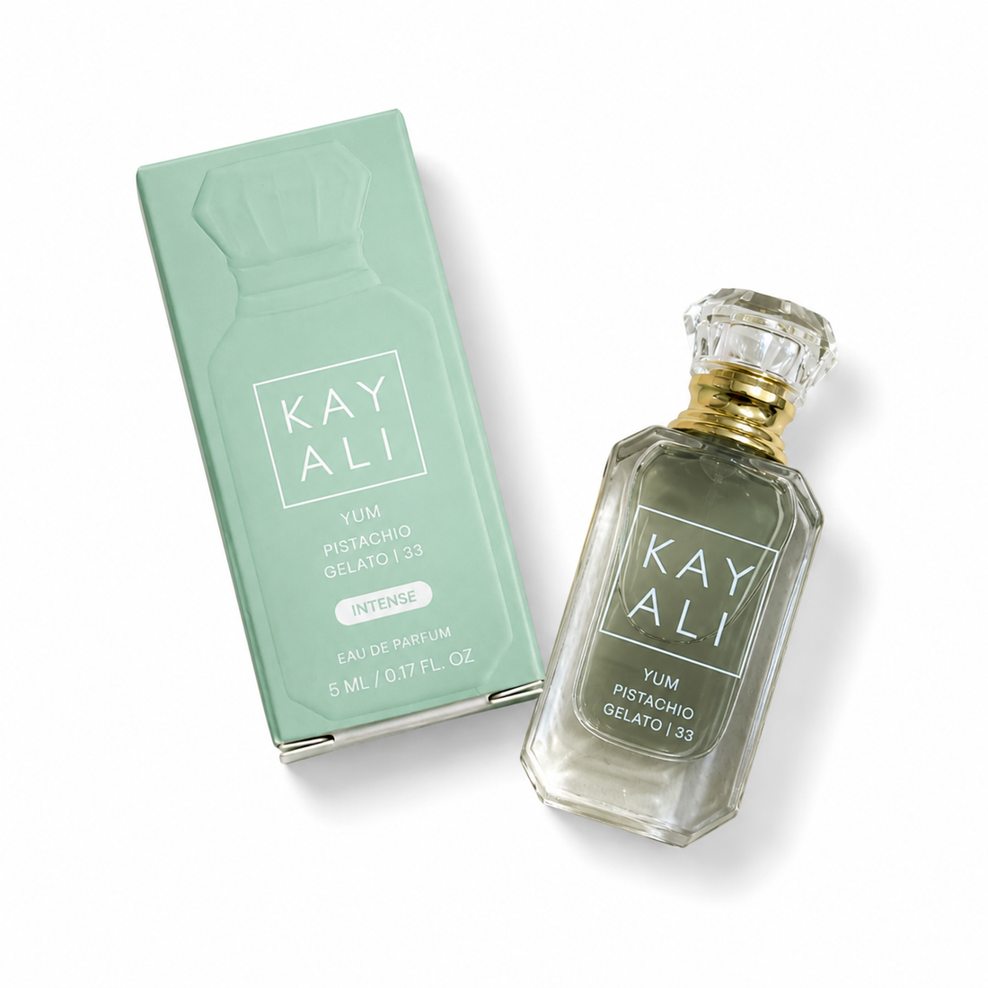 KAYALI       
YUM PISTACHIO GELATO | 33      
Eau de Parfum Intense 
💚💚