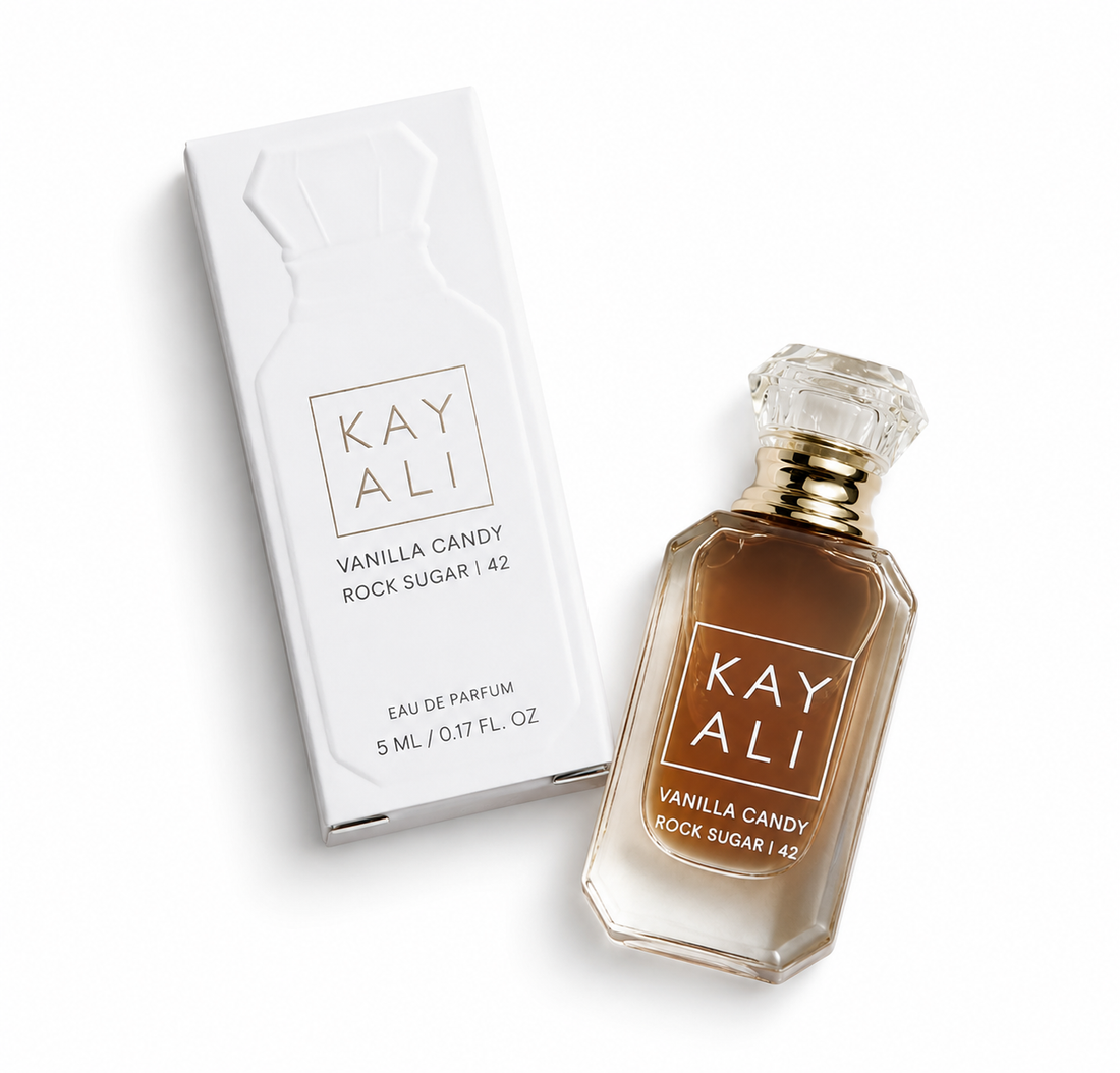 KAYALI       
VANILLA CANDY ROCK SUGAR | 42 Eau de Parfum     
🌸🌸