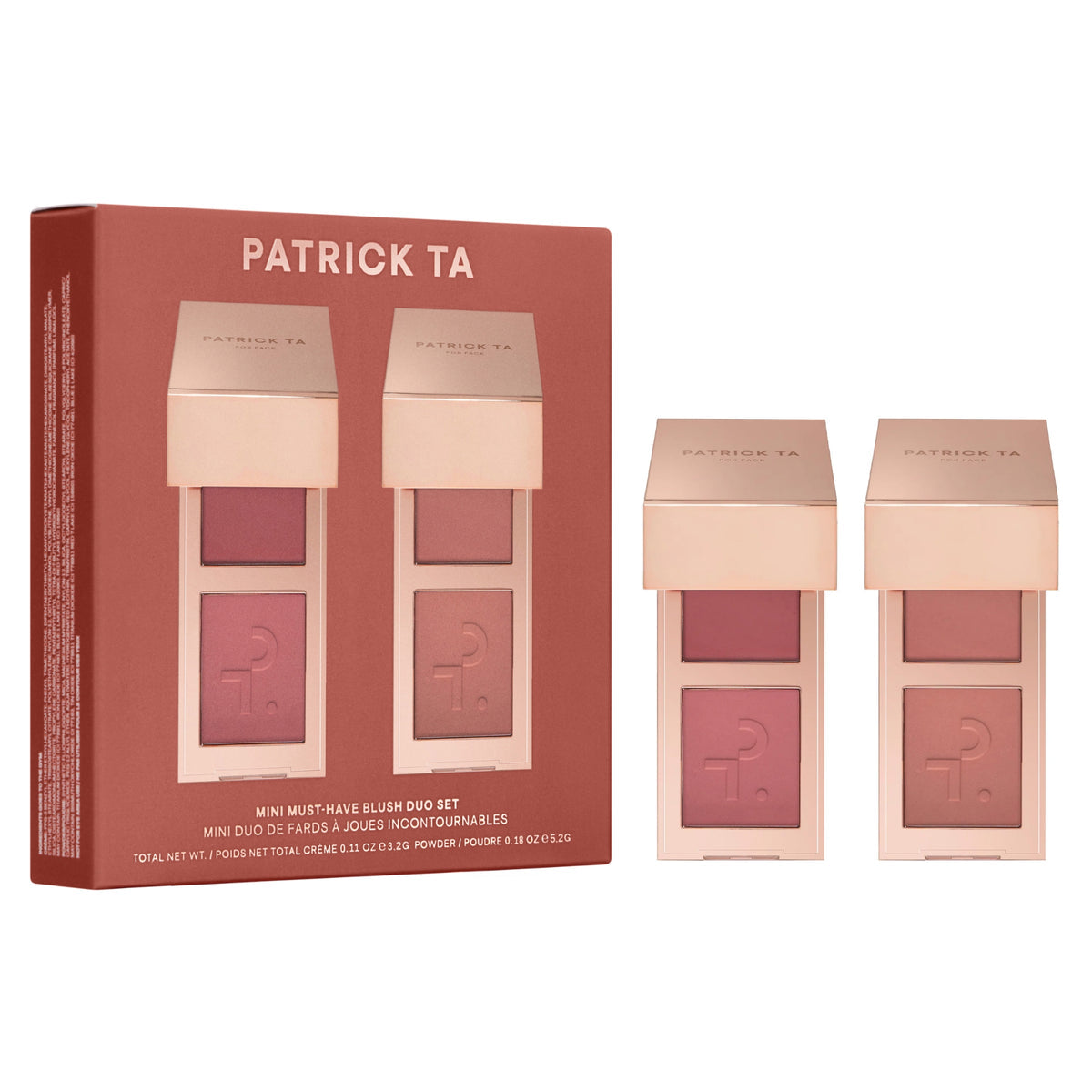 Patrick Ta
Mini Must-Have Blush Duo Set 🤎