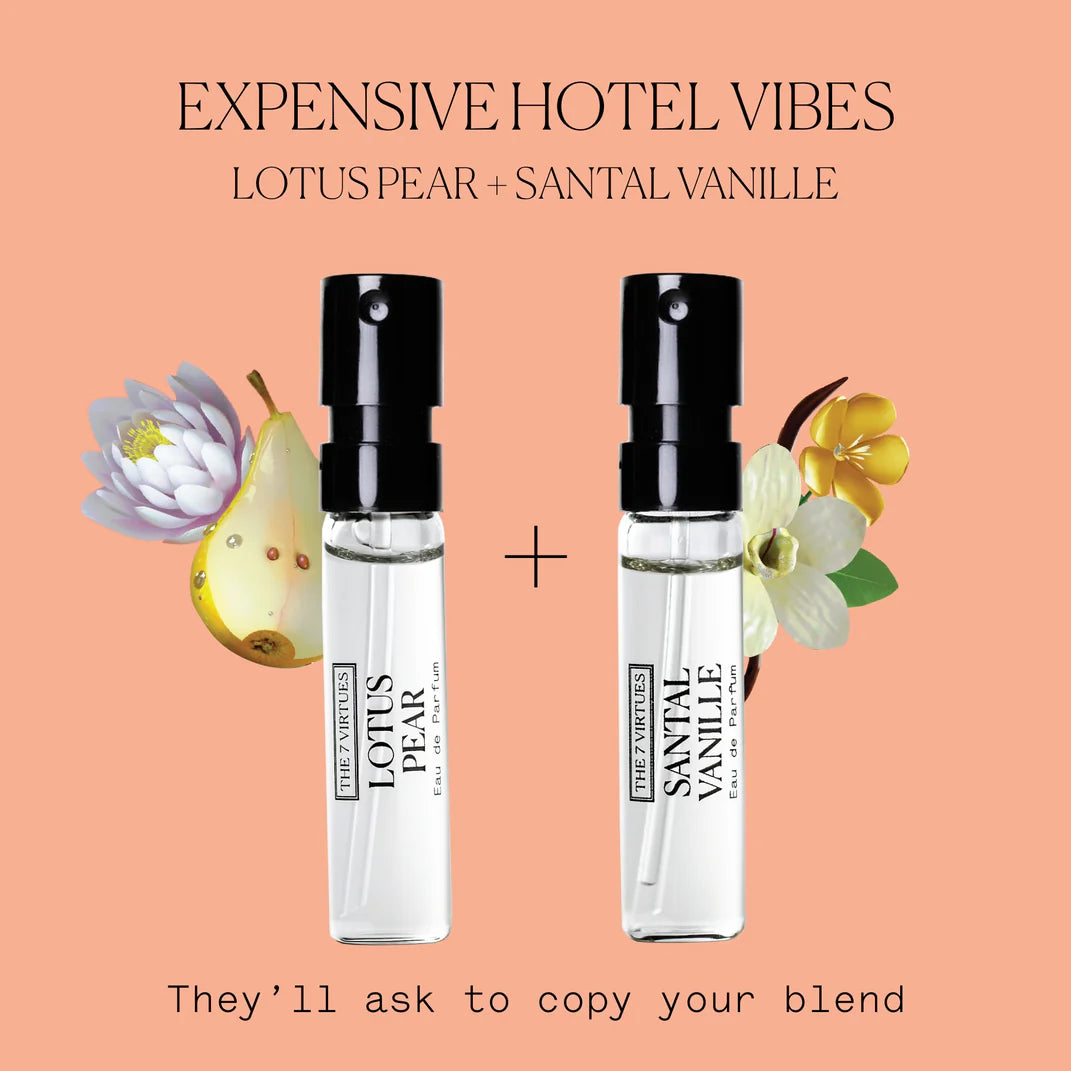 The 7 Virtues 
Perfume Layering Discovery Set     
❤️❤️
