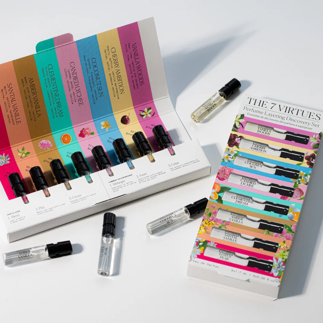 The 7 Virtues 
Perfume Layering Discovery Set     
❤️❤️