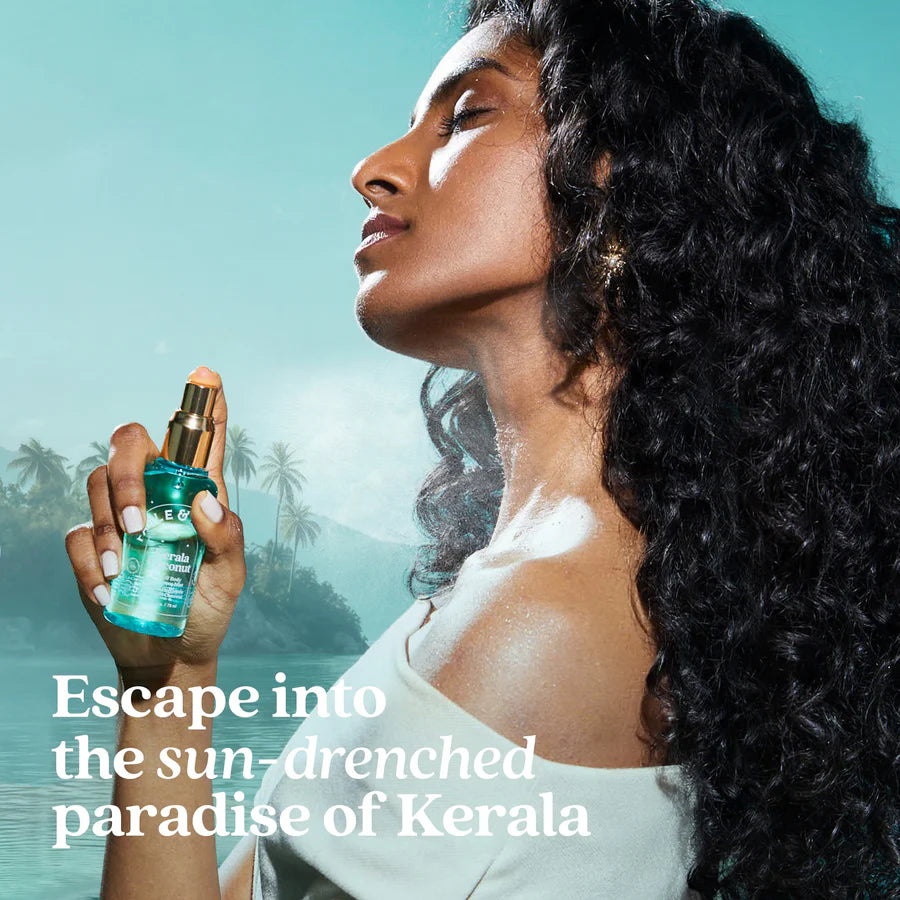 Fable & Mane  
Kerala Coconut Hair & Body Mist with Orchid + Vanilla 🩵