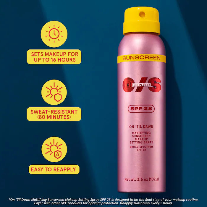 ONE/SIZE by Patrick Starrr     
Mini SUNSCREEN SPF28 ❤️
