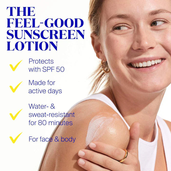 Supergoop! 
PLAY Everyday Lotion SPF 50 Face & Body Sunscreen 💛