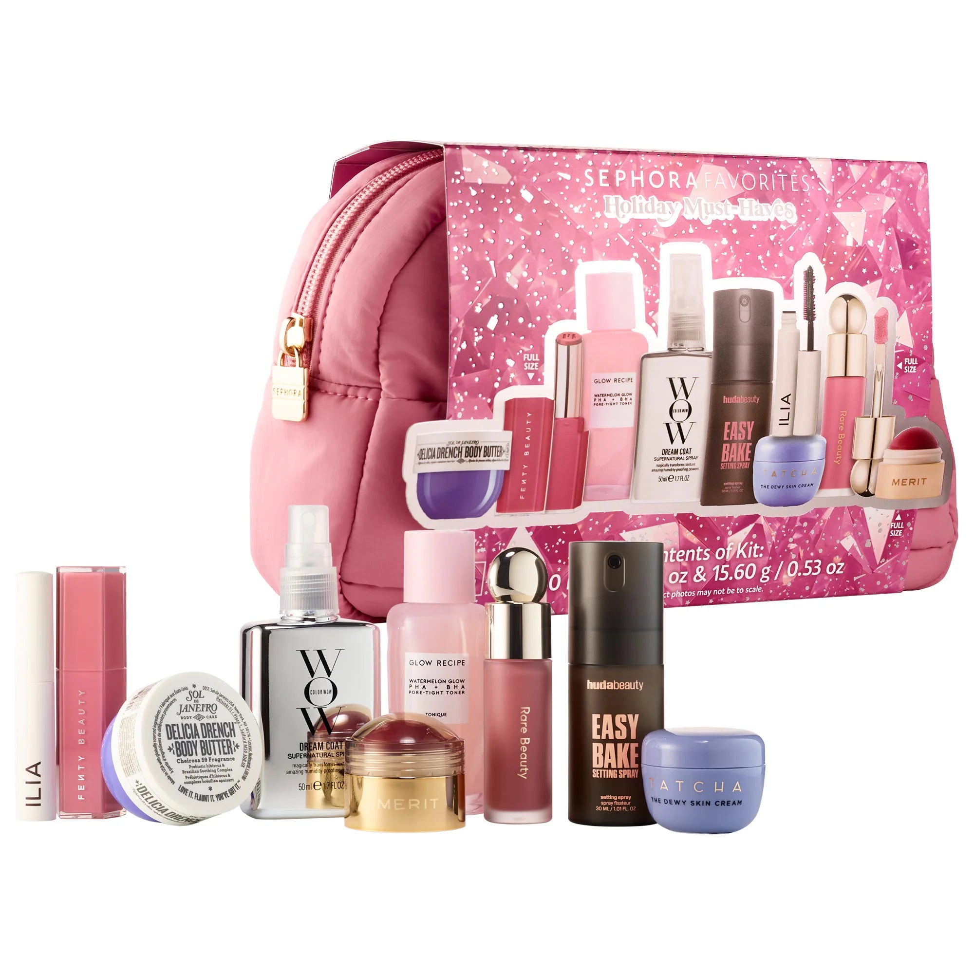 Sephora Favorites  
Holiday Makeup Must Haves 🩷✔️