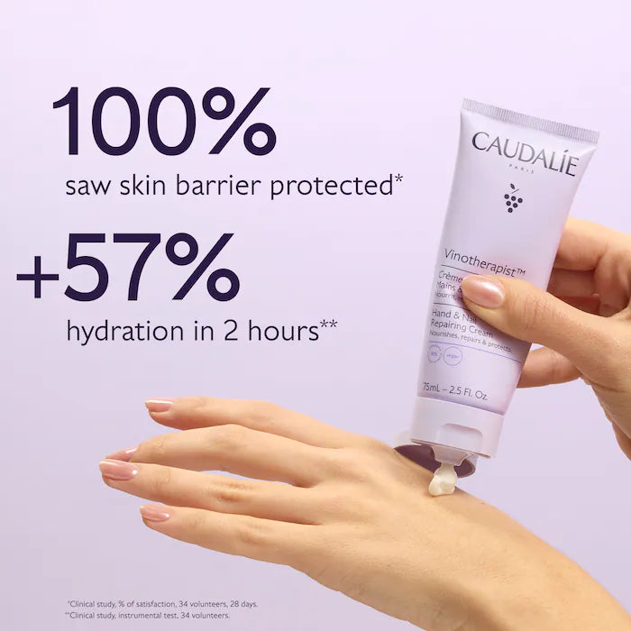 Caudalie   
Nourishing Hand and Nail Repairing Cream ❤️✔️