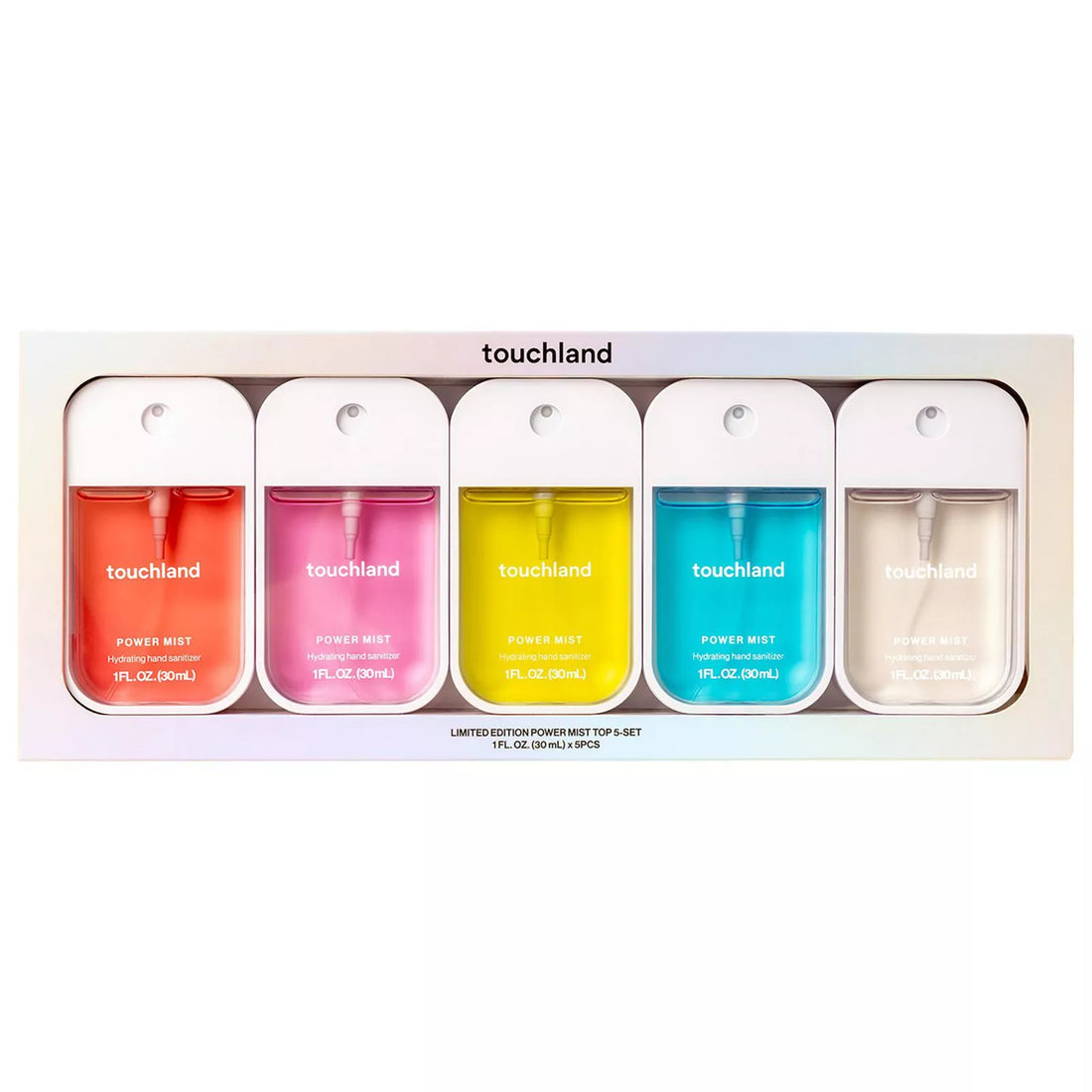 Touchland
Power Mist Hydrating Hand Sanitizer 5-Set ♥️