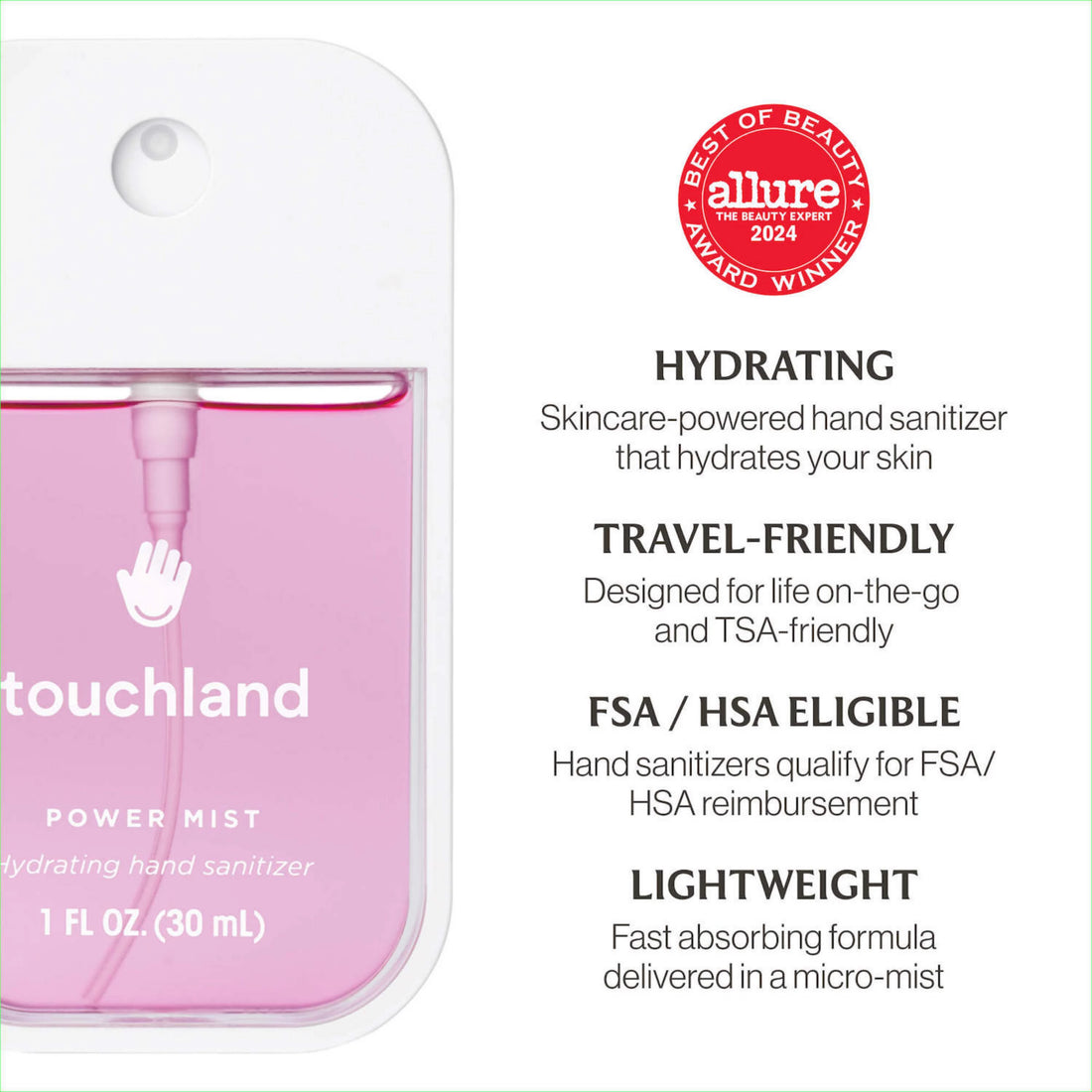Touchland
Power Mist Hydrating Hand Sanitizer 5-Set ♥️