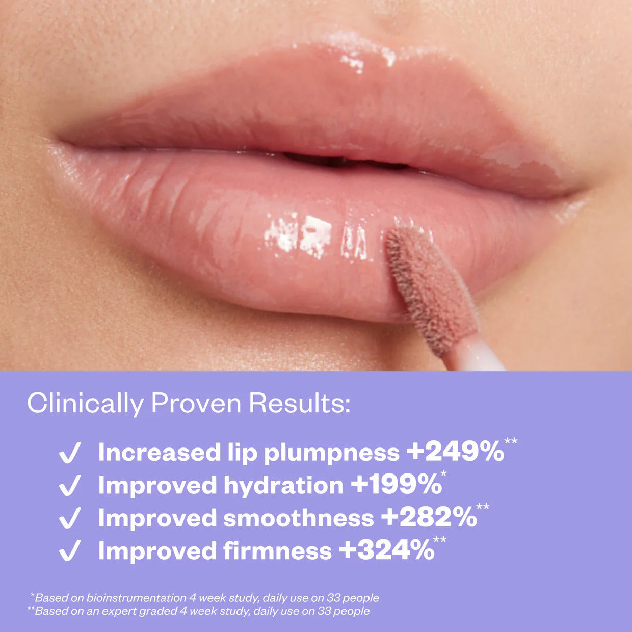 Kosas Wet
Lip Oil Gloss Plumping Peptide Lip Treatment Gloss-Unhook Creamy Rose Beige 🤍