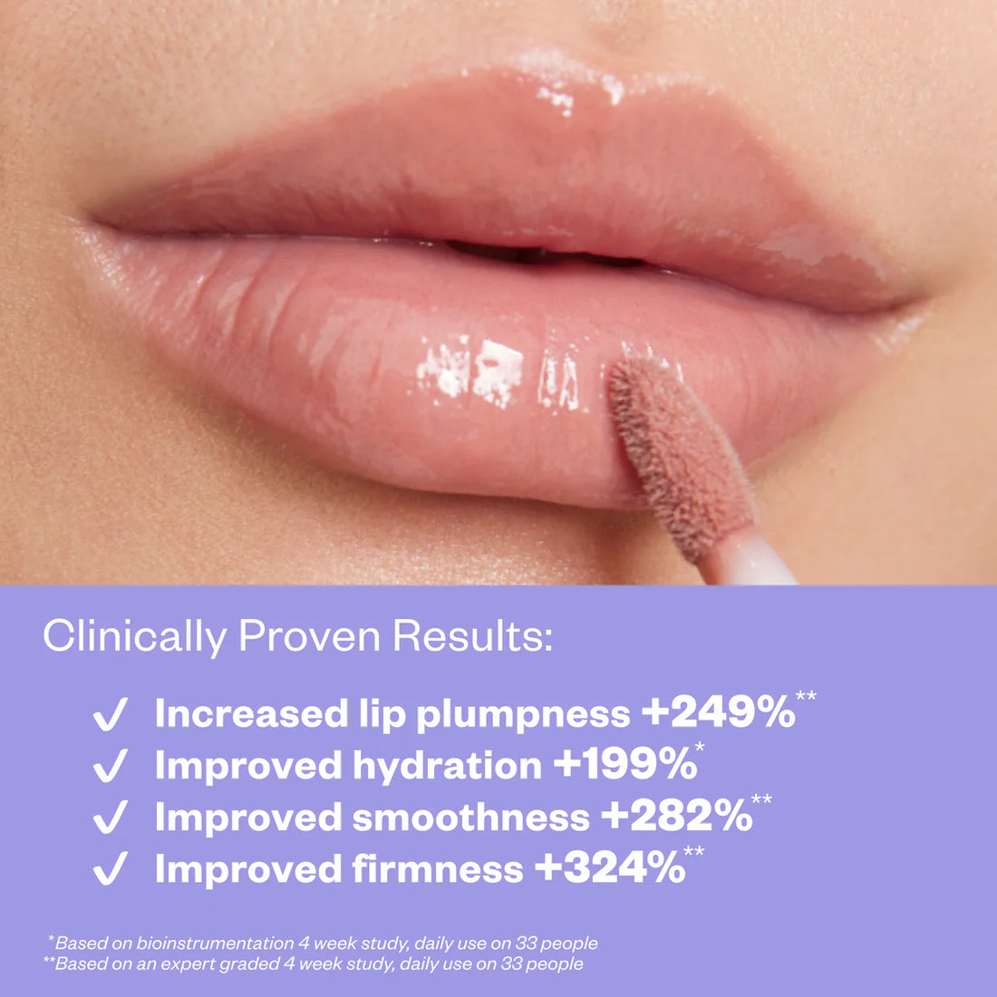 Kosas Wet
Lip Oil Gloss Plumping Peptide Lip Treatment Gloss-Unhook Creamy Rose Beige 🤍