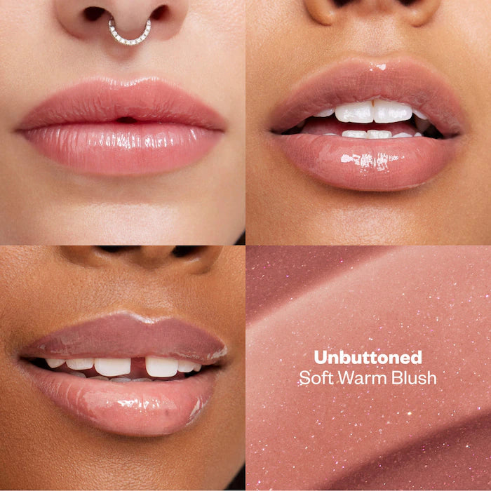 Kosas
WetLip Oil Gloss Plumping Peptide Lip Treatment Gloss-Unbuttoned Unbuttoned - soft warm blush ❤️