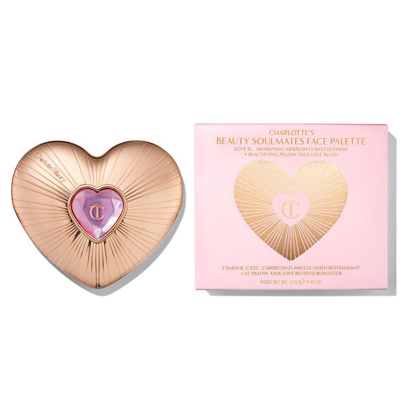 Charlotte Tilbury   
Pillow Talk Beauty Soulmates Palette - Pillow Talk Flawless Pink 🩷