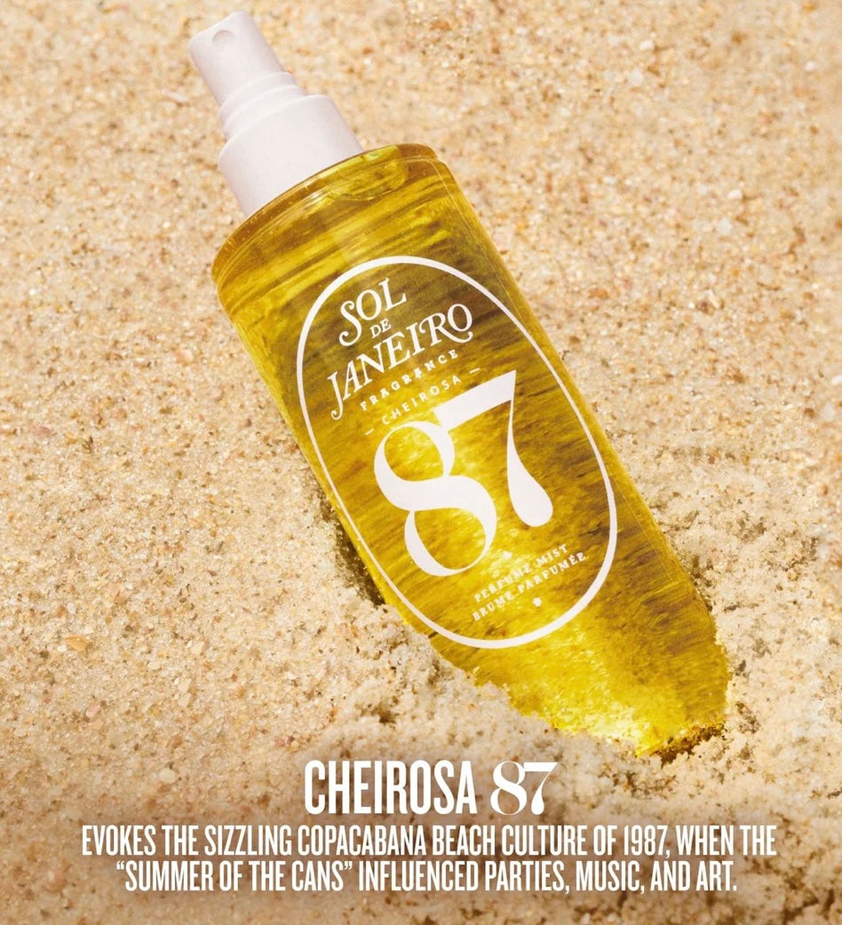 Sol De Janeiro    
CHEIROSA 87 RIO RADIANCE™ PERFUME MIST 💛