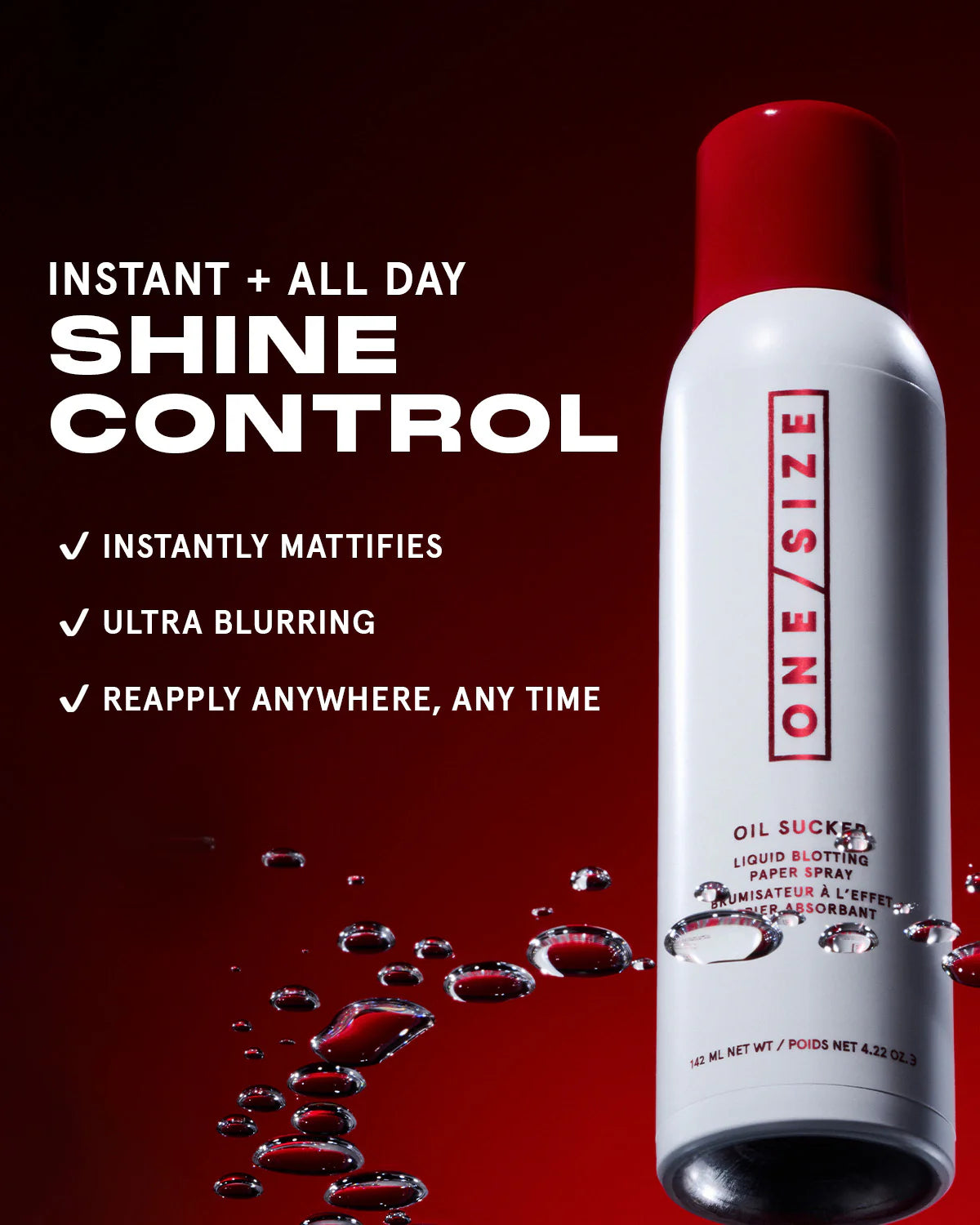 ONE/SIZE
Oil Sucker Liquid Blotting Paper Spray ♥️