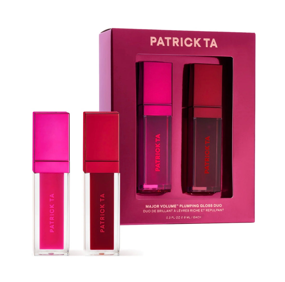 Patrick Ta     
Major Volume Plumping Gloss Duo ♥️