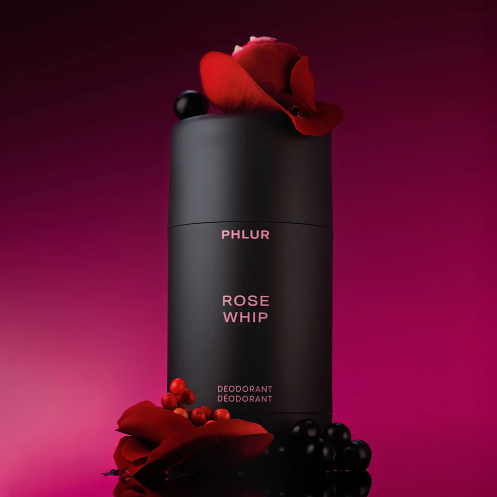 Phlur       
Deodorant - Rose Whip 🖤