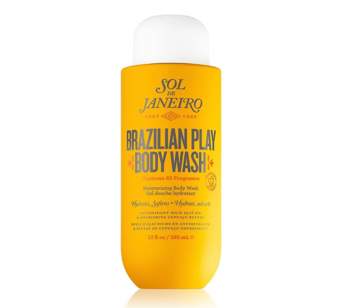 Sol De Janeiro     
BRAZILIAN PLAY MOISTURIZING SHOWER CREAM-GEL 💛