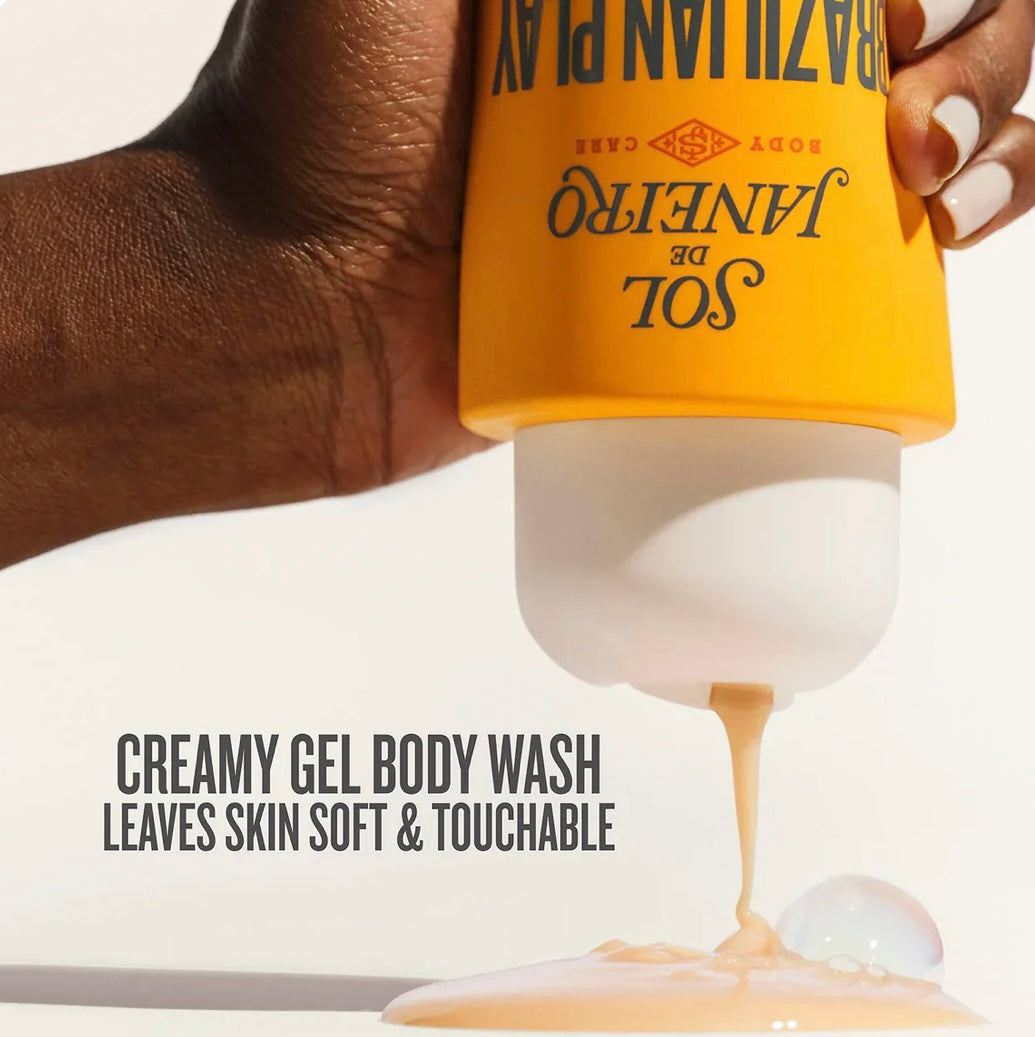 Sol De Janeiro     
BRAZILIAN PLAY MOISTURIZING SHOWER CREAM-GEL 💛