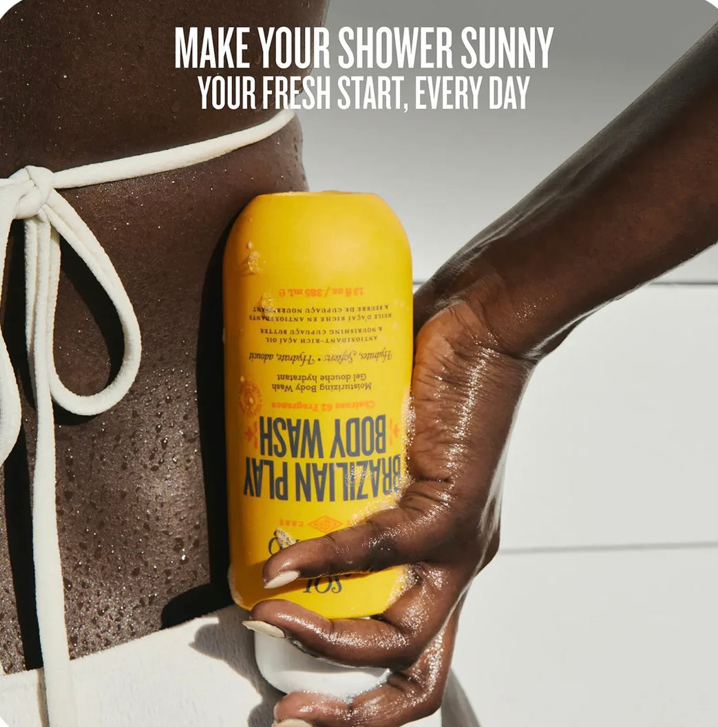 Sol De Janeiro     
BRAZILIAN PLAY MOISTURIZING SHOWER CREAM-GEL 💛