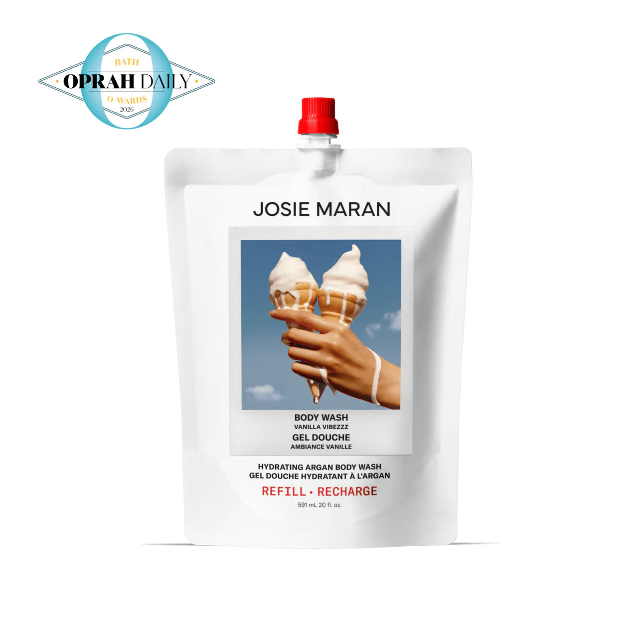 Josie Maran    
Hydrating Argan Body Wash 🤍