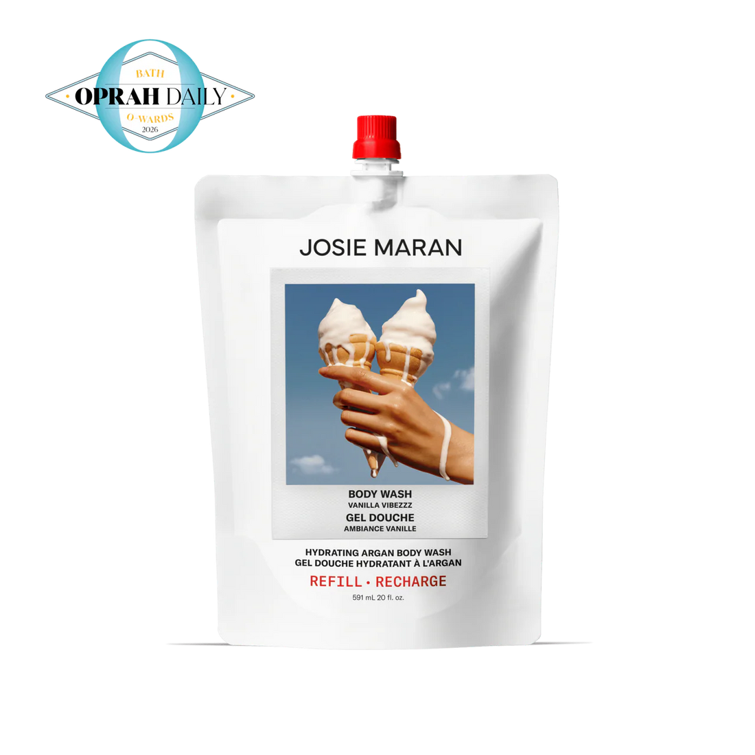 Josie Maran    
Hydrating Argan Body Wash 🤍