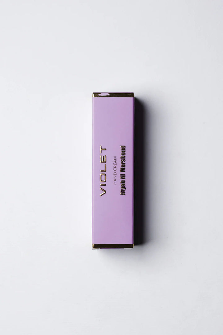 Atyab Al Marshoud    
Violet hand cream 🌸