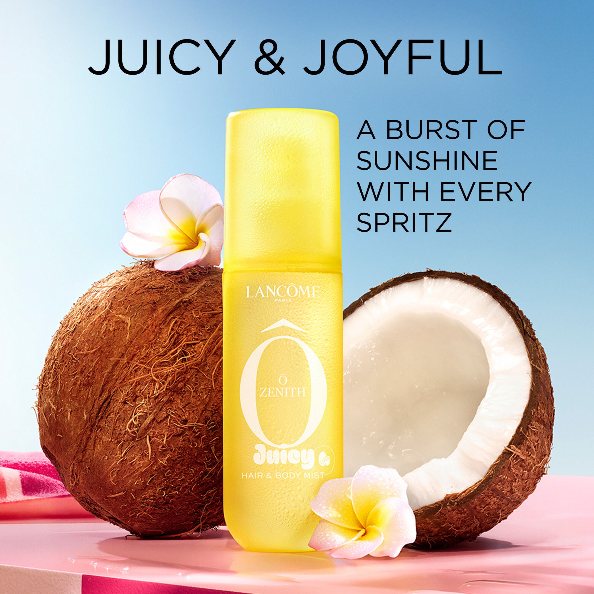 Lancôme      
Ô Zenith Juicy Hair & Body Mist 💛