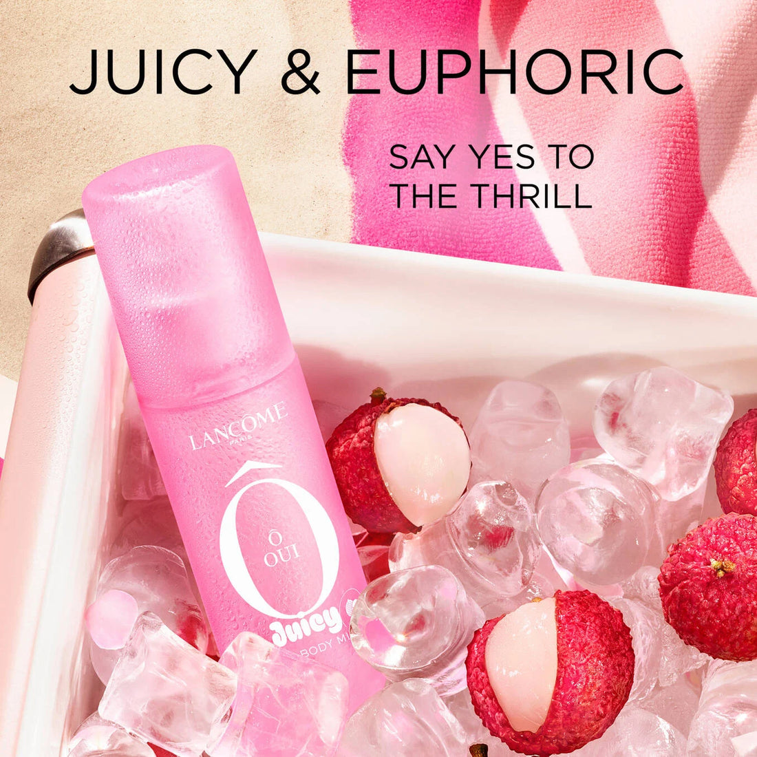 Lancôme      
Ô Oui Juicy Hair & Body Mist 🩷