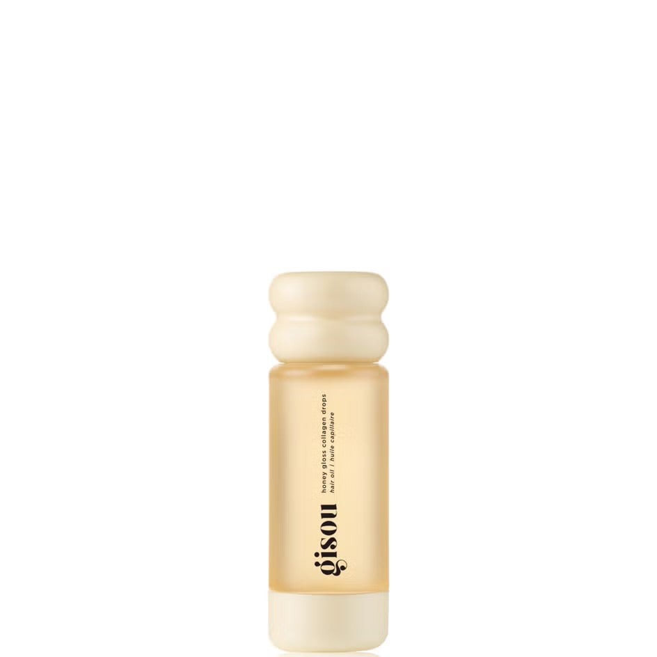 Gisou  
Honey Gloss Collagen Drops Hair Oil 🐝