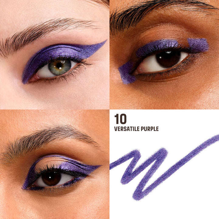 Make Up For Ever      
Aqua Resist Color Pencil Eyeliner - 10 - versatile purple (shimmer) - amethyst purple 💜