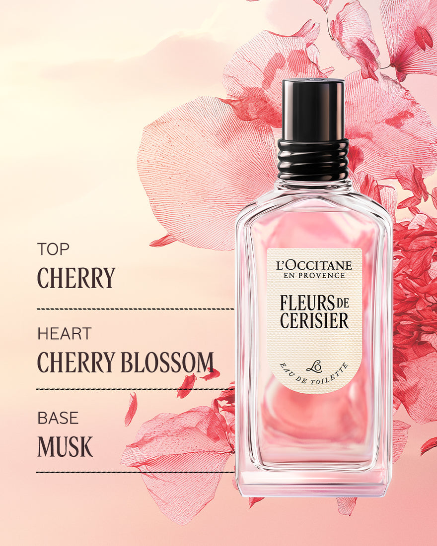 L’occitane      
FLEURS DE CERISIER EAU DE TOILETTE     
🌸🌸
