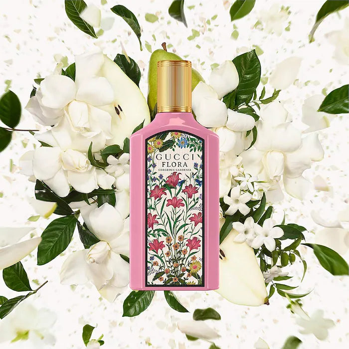 Gucci  Flora      
Gorgeous Gardenia eau de parfum     
🌸🌸