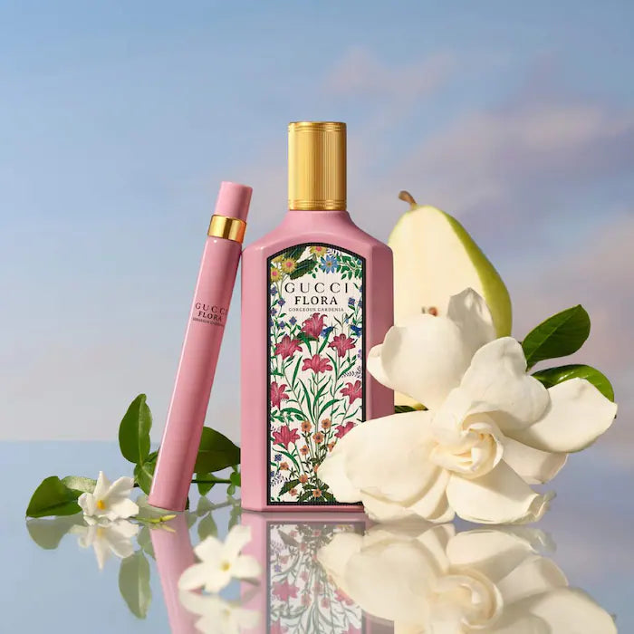 Gucci  Flora      
Gorgeous Gardenia eau de parfum     
🌸🌸