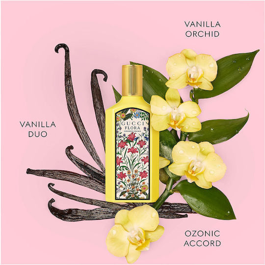 Gucci  Flora      
Gorgeous Orchid eau de parfum     
💛💛