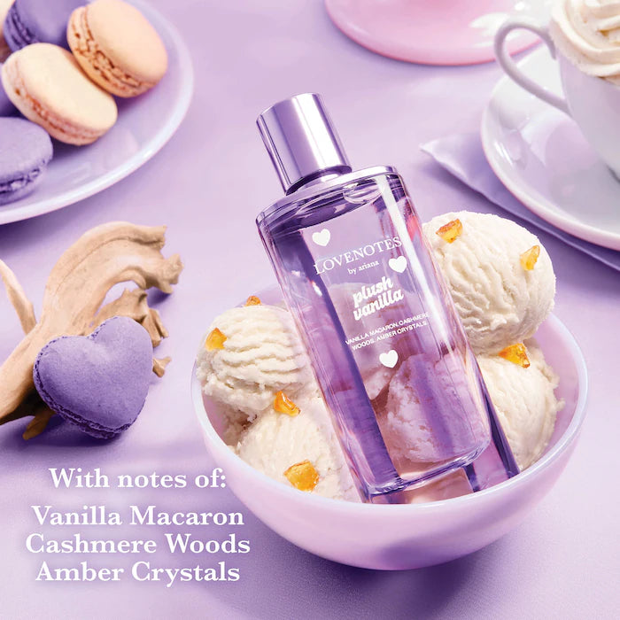 Ariana Grande       
LOVENOTES Plush Vanilla Eau de Parfum     
💜💜