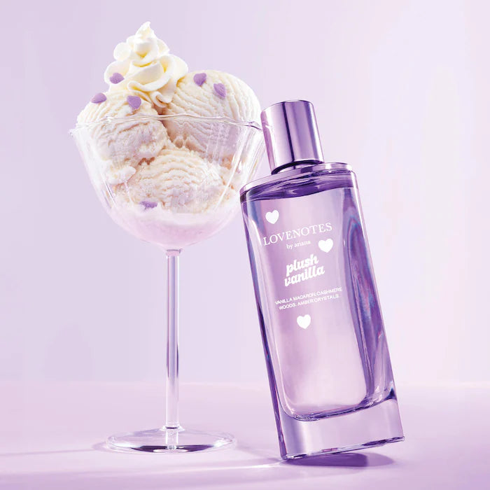 Ariana Grande       
LOVENOTES Plush Vanilla Eau de Parfum     
💜💜