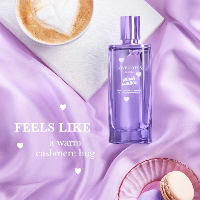 Ariana Grande       
LOVENOTES Plush Vanilla Eau de Parfum     
💜💜