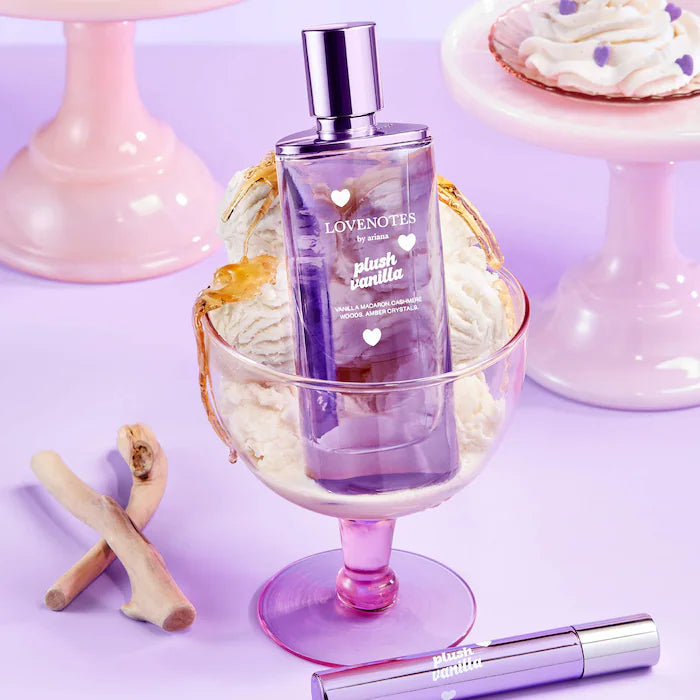 Ariana Grande       
LOVENOTES Plush Vanilla Eau de Parfum     
💜💜