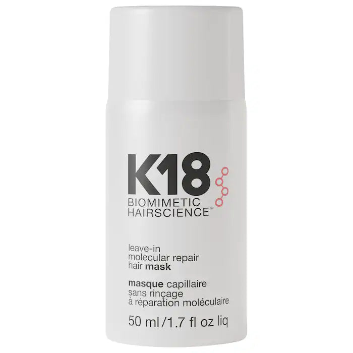 K18      
Leave-in molecular repair hair mask ♥️