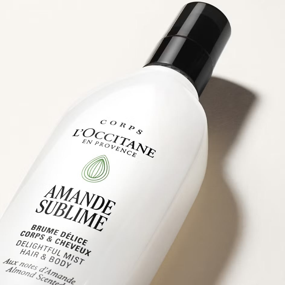 L'Occitane 
Amande Body & Hair Mist 🤍