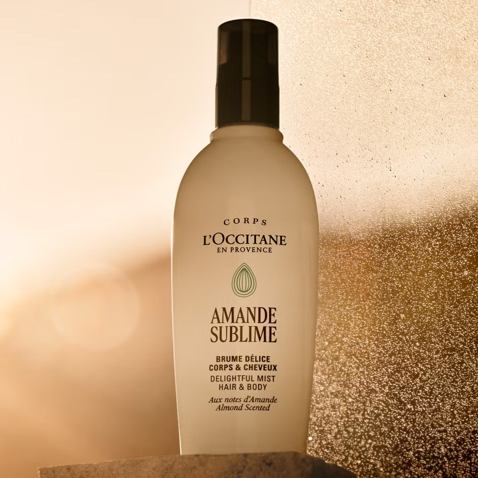 L'Occitane 
Amande Body & Hair Mist 🤍